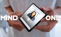 Das iKKO Mind One setzt auf ein quadratisches Display und eine ausklappbare Kamera. (Bildquelle: iKKO)