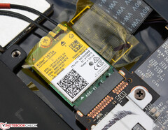 Nur der WiFi Chip ist einfach zugänglich.