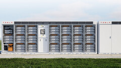 Tesla Megapack Energiespeichersystem (Bildquelle: Tesla)