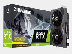 Die Nvidia GeForce RTX 2060 12GB mag zwar offiziell veröffentlich worden sein, zu finden ist die Grafikkarte aber praktisch nirgends (Bild: Zotac)