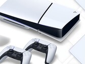 PS5-Konsole mit zwei Controllern (Bildquelle: Sony Interactive Entertainment, bearbeitet)