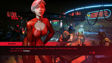 Im Bild: Ein Gameplay-Screenshot aus Ruiner.