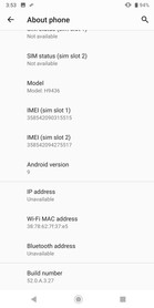 Software Sony Xperia XZ3