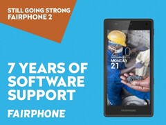 Fairphone feiert sieben Jahre Android-Updates für das 2015 veröffentlichte Fairphone 2, das nun zumindest noch Android 10 erhält.