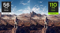 Starfield erreicht mit DLSS 3 inklusive Frame Generation eine deutlich höhere Bildrate. (Bild: LukeFZ / NexusMods)