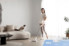 Der Xiaomi Vacuum Cleaner G10 Plus startet mit Geschenken und App-Rabatt in den Verkauf. (Bild: Xiaomi)
