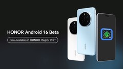Die Beta-Version von Android 16 ist bereits jetzt für das Honor Magic 7 Pro verfügbar. (Bildquelle: Honor)