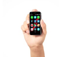 Mint: Das Smartphone passt in die Handfläche