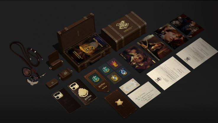 Das Realme 16 Pro Harry Potter Edition wird in einer speziellen Geschenkbox ausgeliefert, die Harry Potters legendären Koffer im Maßstab 1:1 nachbildet.