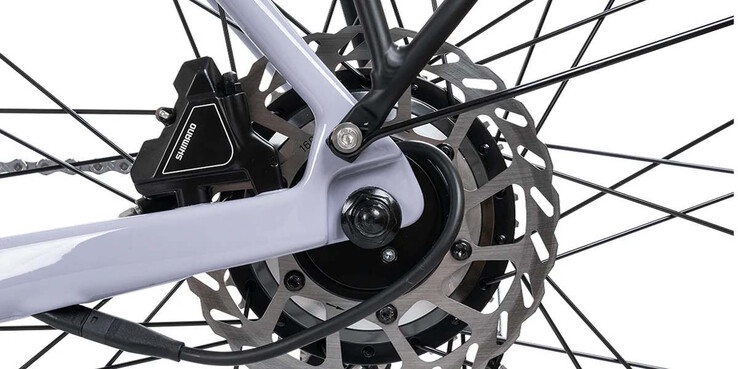 Genutzt wird ein Nabenmotor