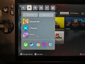 Xbox Game Bar im kompakten Modus