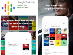 Google Podcasts: Eigene App für Podcasts im Play Store verfügbar.