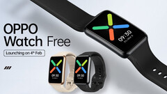 Launch für die Oppo Watch Free Smartwatch und das Enco M32 Headset in Grün in Indien am 4.Februar.