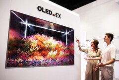 LG Display bietet OLED.EX-Panels jetzt mit einer Diagonale von bis zu 97 Zoll an. (Bild: LG)