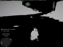 Ein Screenshot aus Crimson Desert, das auf einer Intel Arc B580 GPU 