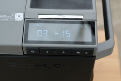 Bedienfeld mit zwei Temperaturzonen des Glacier. (Foto: Andreas Sebayang/Notebookcheck.com)