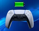 New DualSense PS5 controller shown with battery icon (Image source: Sony PlayStation with edits)