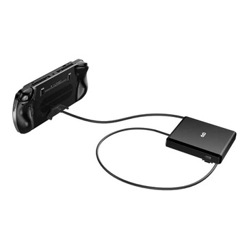 Der Akku ist schnell wechselbar und nicht in das Gehäuse integriert (Bildquelle: GPD)