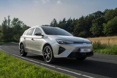 MG5 Electric ist der erste rein elektrisch fahrende Kombi der Welt (Quelle: MG Motors)