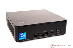 Der Intel NUC 13 Pro packt Intel Raptor Lake-P mit bis zu 64 Watt PL2 in einen kompakten Mini-PC. (Bild: Notebookcheck)