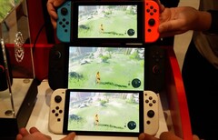 Die Nintendo Switch 2 besitzt ein größeres Display als die Switch der ersten Generation. (Bildquelle: Digital Foundry)