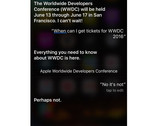 Siri verrät die Termine für die diesjährige WWDC