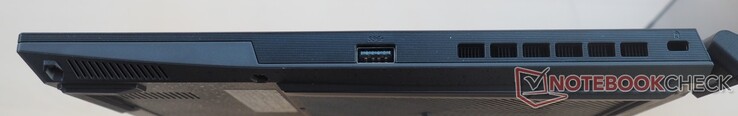 rechte Seite: USB-A 3.2 Gen1, Kensington Lock