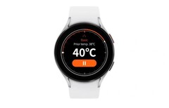 Die Samsung Galaxy Watch6 kann die Temperatur von Objekten in der Umgebung messen. (Bild: Samsung)