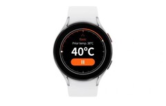 Die Samsung Galaxy Watch6 kann die Temperatur von Objekten in der Umgebung messen. (Bild: Samsung)