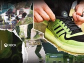 Die limitierten Adidas-Sneaker tragen ein Xbox-Logo, während die Schuhe im klassischene Xbox-Grün ausgeführt sind. (Bild: Microsoft)