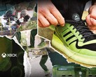 Die limitierten Adidas-Sneaker tragen ein Xbox-Logo, während die Schuhe im klassischene Xbox-Grün ausgeführt sind. (Bild: Microsoft)