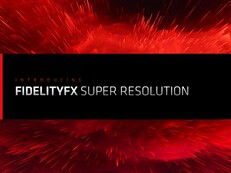 AMD FidelityFX Super Resolution ermöglicht eine deutlich höhere Bildrate in einer Handvoll Spielen. (Bild: AMD)