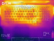 Wärmeentwicklung Oberseite (Last)