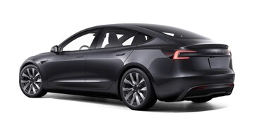 Model 3 in Stealth Grey (Quelle: Tesla)