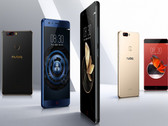 In fünf Farben wird das neue High-End-Phone Nubia Z17 erhältlich sein.