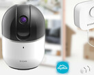 Smart Home: D-Link DCS-8515LH 340°-HD-WiFi-Kamera und DCH-S161 Wassersensor.