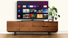 Der Grundig Vision 8+ GUB 8250 Smart-TV mit Android TV und Bauteilen aus recyceltem Kunststoff.