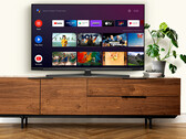 Der Grundig Vision 8+ GUB 8250 Smart-TV mit Android TV und Bauteilen aus recyceltem Kunststoff.