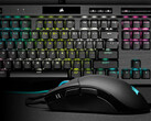Corsair K70 RGB TKL Gaming-Tastatur und Sabre Pro Gaming-Mäuse.
