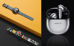 Realme Buds Air Pro und Watch S Master Edition: TWS-Earbuds und Smartwatch der Designer José Lévy und Grafflex.