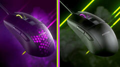Roccat Burst Pro und Core: Extrem leichte Gaming-Mäuse mit optischen Titan-Switches.