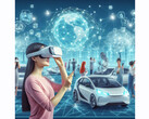 6G-Mobilfunknetzwerk verändert Virtual Reality, kollaborative Roboter und autonomes Fahren (Symbolbild: Bing AI)