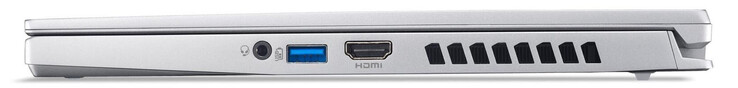Rechte Seite: Audiokombo, USB 3.2 Gen 2 (USB-A), HDMI 2.1
