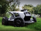 Der neue Airseekers Tron Mähroboter ohne Draht soll in Kürze bei Kickstarter starten. (Bild: Airseekers Robotics)