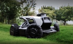 Der neue Airseekers Tron Mähroboter ohne Draht soll in Kürze bei Kickstarter starten. (Bild: Airseekers Robotics)