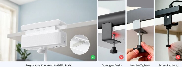 Der Anker Nano Power Strip (10-in-1, 70W, Clamp)