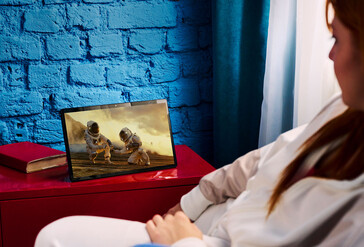 Die Reaktionszeiten des Displays des Vivobook 13 Slate OLED sollen nur 0,2ms betragen (Bild: Asus)