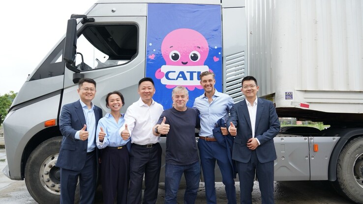 Die Partnerschaft zum Batteriewechsel bei Lkw zielt darauf ab, ganz Europa mit Stationen zu versorgen.