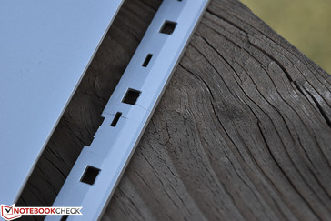 Unser Versuch führte zu einem kleinen Riss im Kunststoff.