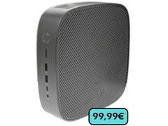 Der HP T740 ist ein interessanter Mini-PC mit einem AMD Vierkerner, WLAN und Bluetooth (Bildquelle: RAM-Koenig)